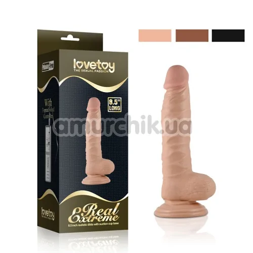 Фалоімітатор Lovetoy Real Extreme 350041, тілесний