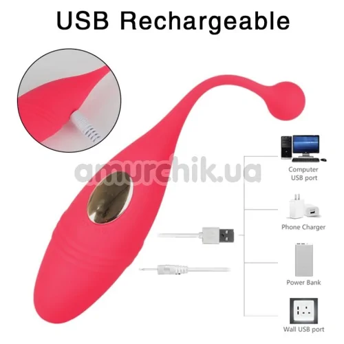 Виброяйцо Remote Control Vibrating Egg PL-APP886, красное