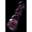 Фаллоимитатор Glaze Glass Rosebud Beaded Dildo 8, розовый - Фото №4