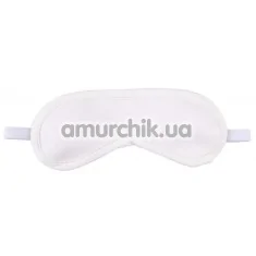 Маска на очі sLash Fluff Blindfold, біла - Фото №1