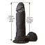 Фалоімітатор The Realistic Cock Ultraskyn 6 Inch, коричневий - Фото №2
