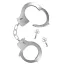 Наручники Fetish Tentation Enjoy Pain Adjustable Metal Wrist Cuffs, срібні - Фото №2