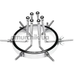 Анальний розширювач Master Series Oculus Stainless Steel Anal Explorer, срібний - Фото №1