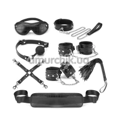Бондажний набір Liebe Seele Temptation Bondage 8pcs Kit, чорний - Фото №1
