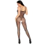 Комбинезон Leg Avenue Crotchless Fishnet Bodystocking, черный - Фото №4