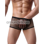 Трусы-боксеры мужские Star Night Net Underwear, черные - Фото №1