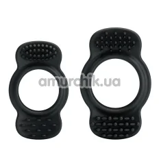 Набір з 2 ерекційних кілець Ring, чорний - Фото №1