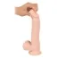 Фаллоимитатор Nature Skin Medium Bendable Dildo, телесный - Фото №6