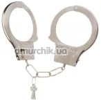 Наручники Loveshop Silver Hands, серебряные - Фото №1