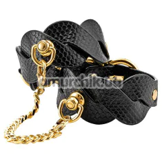 Фиксаторы для ног Guilty Pleasure Astral Braided Ankle Cuffs, черные - Фото №1