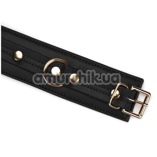 Фіксатори для рук Liebe Seele Black Organosilicon Wrist Cuffs, чорні