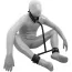 Фиксатор XXdreamSToys Hals Handfessel Pranger, чёрный - Фото №4