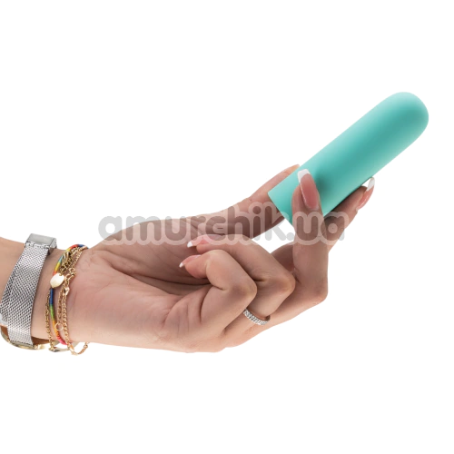 Клиторальный вибратор Crushious Quackers, бирюзовый