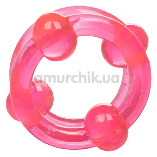 Набір ерекційних кілець Island Rings Double Stackers рожевий, 2 шт