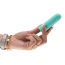 Клиторальный вибратор Crushious Quackers, бирюзовый - Фото №5
