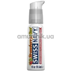 Оральный лубрикант Swiss Navy Strawberry Kiwi - клубника с киви, 29.5 мл - Фото №1