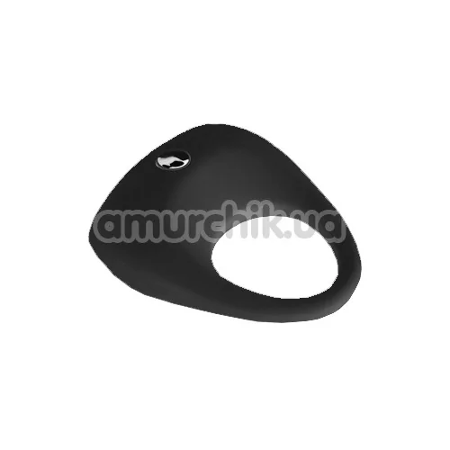 Віброкільце Lit-Up Silicone Stimu-Ring 7, чорне - Фото №1