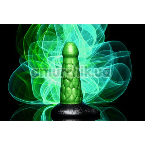 Фалоімітатор Creature Cocks Radioactive Reptile, зелений
