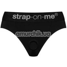 Трусики для страпона Strap-On-Me Heroin Harness, чорні - Фото №1