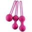Набор вагинальных шариков EasyToys Silicone Ben Wa Balls, розовый - Фото №1