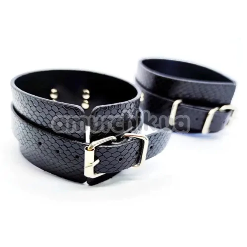 Фиксаторы для рук и ног DS Fetish Ankle And Hand Cuff, черные