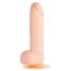 Вибратор One Touch Silicone 7, телесный - Фото №1