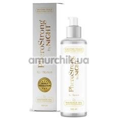 Массажное масло с феромонами PheroStrong Massage Oil by Night для женщин, 100 мл - Фото №1