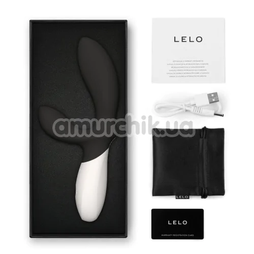 Вібростимулятор простати для чоловіків Lelo Loki Wave 2 (Лело Локі Вейв 2), чорний