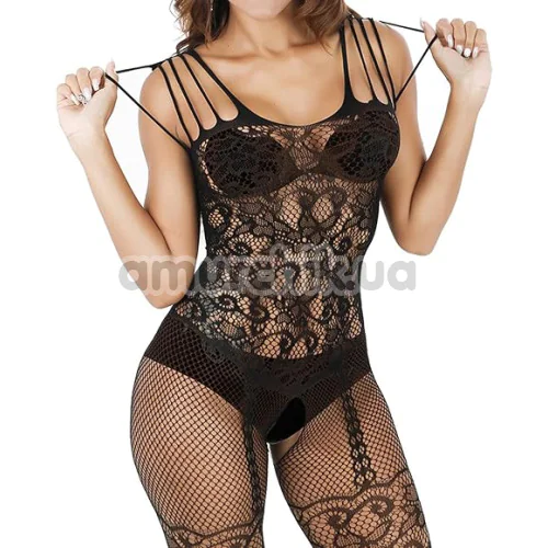 Комбинезон Star Night Sea Chain Bodystocking, черный