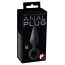 Анальна пробка Soft Touch Silicone Anal Plug S, чорна - Фото №5