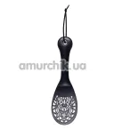 Шльопалка Sex & Mischief Lace Spanker, чорна - Фото №1