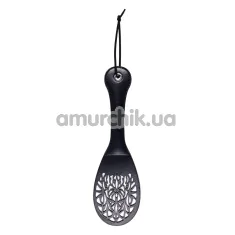 Шлепалка Sex & Mischief Lace Spanker, черная - Фото №1