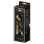 Фалоімітатор Secret Kisses 7.5 Handblow Double Ended Dildo, чорний - Фото №3