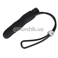 Ерекційне кільце з анальним вібратором Cock Ring Wiht Vibe, чорне - Фото №1