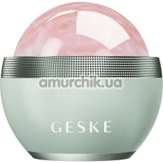 Кульковий масажер для обличчя Geske Rose Quartz Depuffing Sphere 7 in 1, зелений - Фото №1