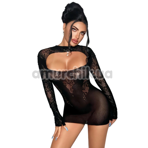 Платье JSY Sexy Lingerie WW7249, черное - Фото №1