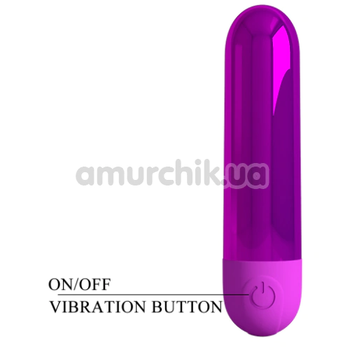 Кліторальний вібратор Pretty Love Kiwi, фіолетовий