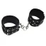 Фіксатори для ніг sLash Leather Double Fix Leg Cuffs, чорні - Фото №1
