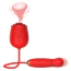 Симулятор орального секса для женщин с толчками Odeco Every Night Toys Rose Thruster 2330, красный - Фото №4