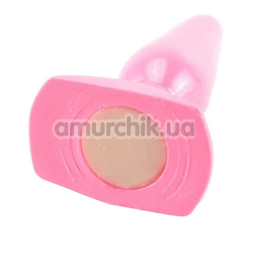 Анальная пробка Classic Butt Plug Smooth Medium, розовая