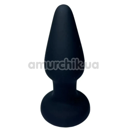 Анальная пробка с подсветкой Passion Play Light-up Buttplug S, черная
