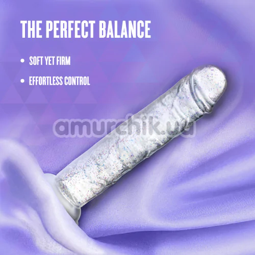 Фаллоимитатор Naturally Yours Glamor, прозрачный