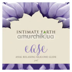 Анальный лубрикант с расслабляющим эффектом Intimate Earth Ease Anal Relaxing Silicone Glide, 3 мл - Фото №1
