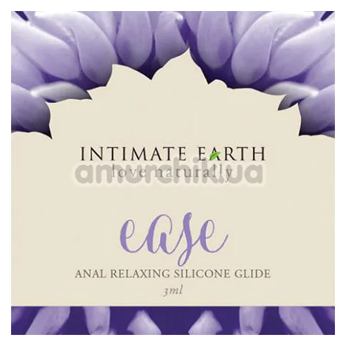 Анальний лубрикант з розслаблюючим ефектом Intimate Earth Ease Anal Relaxing Silicone Glide, 3 мл