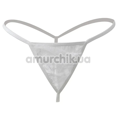 Комплект Star Night Valerie Lace Robe, білий: халатик + трусики-стрінги