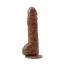 Вібратор Ballsy Super Cock Jeff Stryker 8.9, коричневий - Фото №2