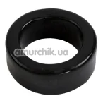 Эрекционное кольцо Titanmen Cock Ring, черное - Фото №1