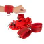 Бондажний набір Bad Kitty Naughty Toys Bed Restraints, червоний - Фото №3