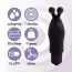 Насадка на палець з вібрацією FeelzToys Magic Finger Bunny Vibrator, чорна - Фото №2