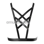 Портупея Bijoux Indiscrets Maze Cross Cleavage Harness, чёрная - Фото №1